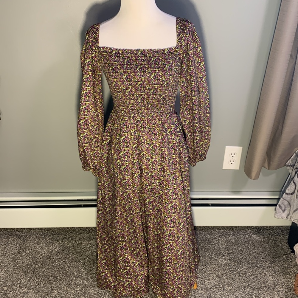 J.Crew XS - Liberty Organic Cotton Daydream Dress Busy Izzy